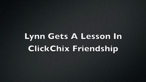 Lynn Vega Gets a Lesson In ClickChix Friendship