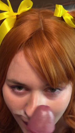 Compilation of Blowjobs by a Flaming Fox   Clip 2