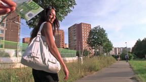 Euro Girl Cheats on Her Boyfriend