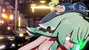 Honkai Star Rail Huohuo Hentai Fox Girl Kitsune Nude Dance Hit And Run Mmd 3D Emerald Tail