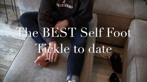 The best SELF-FOOT Tickle on the Net! Hands down!