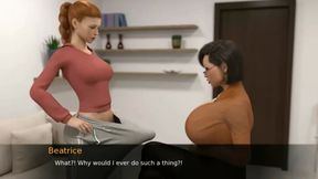 The nun , Futanari fuck beautiful milf nun