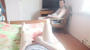 You're not allowed self-pleasure bro &mdash;  come and fuck me instead