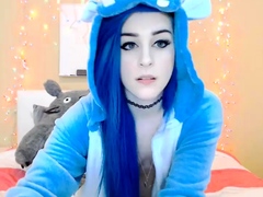 Emo Teen Becka Solo Webcam Masturbation Porn