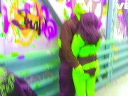 PARODY PLANET HULK PUBLIC OUTSIDE COUPLES HENTAI REAL TOONS