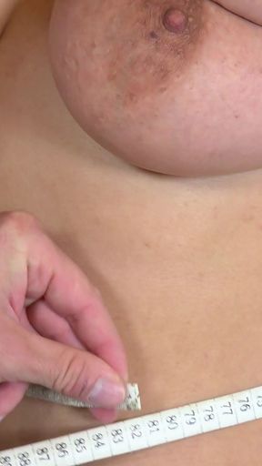 Emotional moment from &quot;Brunette MILF Winnie Helenka gets her hairy pussy examined&quot;