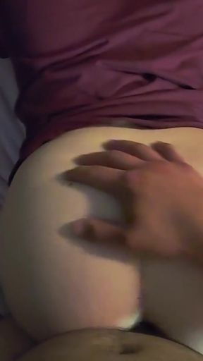 Fucking A Wife Doogystyle and Creampie her tight Pussy Pregnant Big Ass Hot sexy redhead Loud Moaning Cum inside her&hellip;   Clip 3