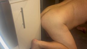 Deflowered by a pulse fuck dildo