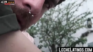 Passionate Latin Couple - Intense Lovemaking with Passions of Fire in Gold