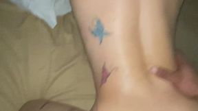 TATTOOED REDHEAD WAS FUCKED BY BBC IN A HOTEL ROOM