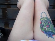 Sexy Feet & Legs .. Summer Thunderstorms!