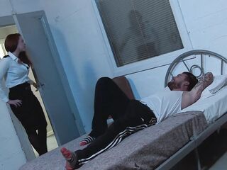 Hawt redhead chick gets drilled hard