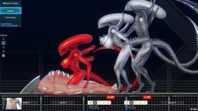 Project Eve- All The Giant Aliens Animations