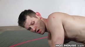 Two Hunks Wrestle For A RAW Fuck