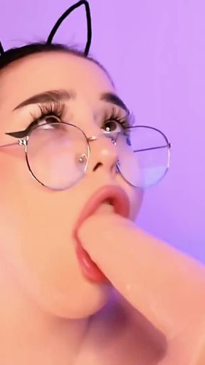 Submissive girl with a drooly mouth wants to make you cum - Dragana Loncar   Clip 2