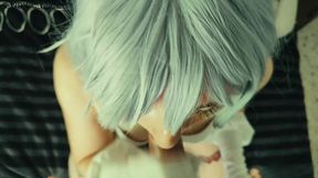 College Bith Love to Suck Cock Before Get Fucked