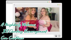 A Neighborly Welcome: JOI Cheating Encouragement Cum Countdown