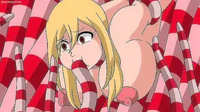 Lucy Heartfilia Enjoys Steamy Tentacle Encounter This Christmas Eve Night