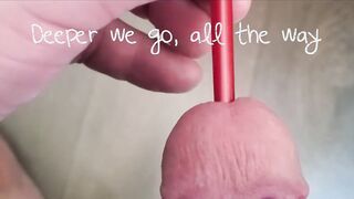 Fabulous Frenum spunk-pump - Skewer my manhood for the BBQ -