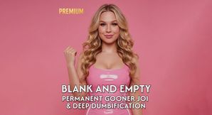 Blank and Empty | Deep Dumbification & Permanent Gooner JOI