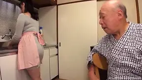 Busty Nonami Shizuka Finally Yields To Old Man's Desires In Bedroom