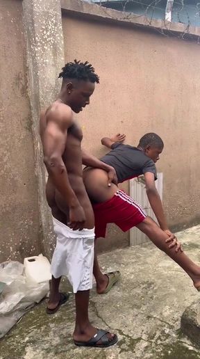Outdoor Stepson Ass Hunting Fuck