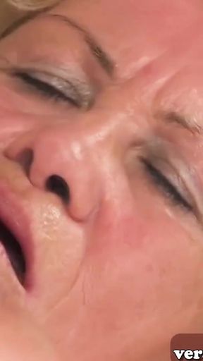 Old hairy ugly granny wants sex in nylons   Clip 3