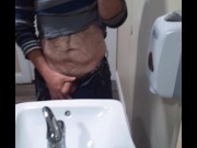 After work wank (still at work) wanted to cum, but not quite yet!