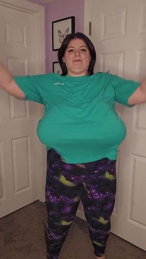 Huge Tits Jumping Jacks