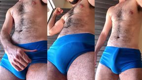 my throbbing speedo bulge