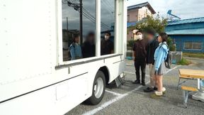 Shy Girlfriend Secretly Enjoys Rough Bus Ride with Stranger