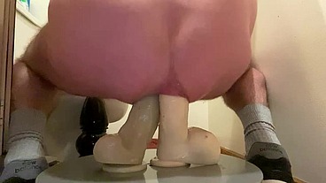 Double anal dildos
