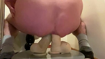 Double anal dildos