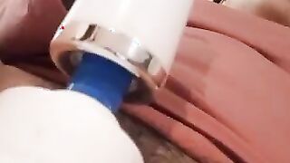 My Hitachi Offer Me Strong Twat Contraction Orgasms