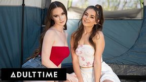 Adult Fun - Stepsisters Opal and Hazel Moore Share Intimate Moments During Their Staycation