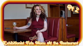 Exhibitionist Futa Step-Mom: At The Restaurant