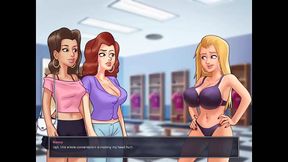 Summertime Saga: checking the milf before going to college ep.25