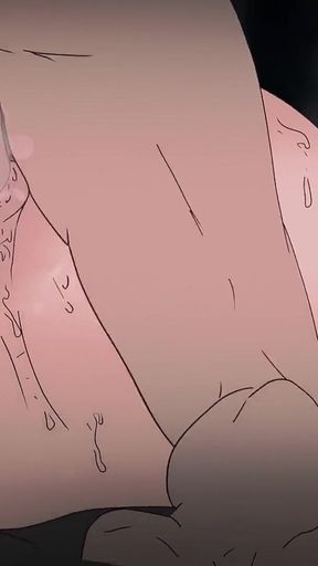 The Sex Room Was Occupied by Her Parents, We Had to Fuck in the Closet! Nami and Satoru Gojo Hentai 2D ( Cartoon Porn ) - Anime