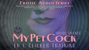 My Pet Cock Micro Trance: Ep. 1 Clicker Training