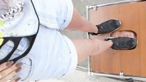 Floor-face humiliated by dirty Reebok Instapump sneakers (part 3a of 8), flo436x 1080p