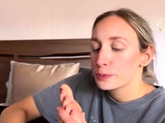 Linsey Dawn solo foot fetish