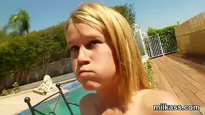 Wacky Lesbians Fill Up Their Oversized Asses With Milk