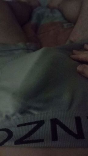 Playing with myself beneath my underwear