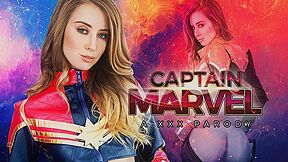 A Xxx Parody With Captain Marvel And Haley Reed