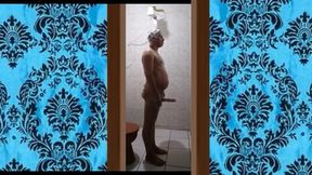 O Meu Banho Gostoso Com o Pau Duro 013