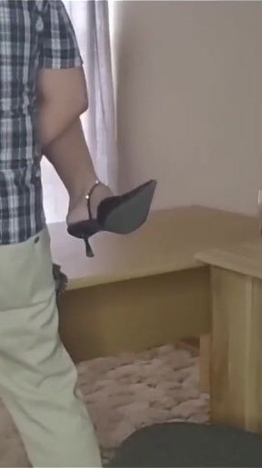 Boss Takes Advantage of Shy Secretary