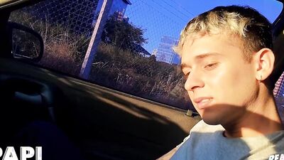 Papi - Dimitri Sucks Leo's Dick In The Car Then Decided To Go In The Hotel For Bigger Space