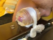 Moaning Male Fucking Fleshlight and Dirty Talking to an Intense Shaking Orgasm - fap2it