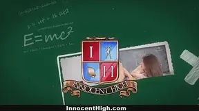 InnocentHigh - Students 18+ caught and have a hot threesome
