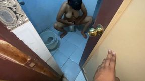 The younger brother-in-law left the lone sister-in-law from behind and removed the water